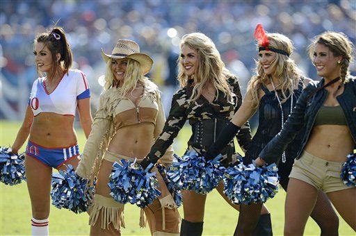 Tennessee Titans Cheerleaders Halloween Costumes