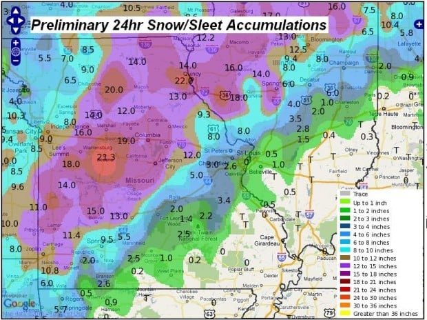 Epic storm? Depends where you live in the St. Louis area | Metro | 0