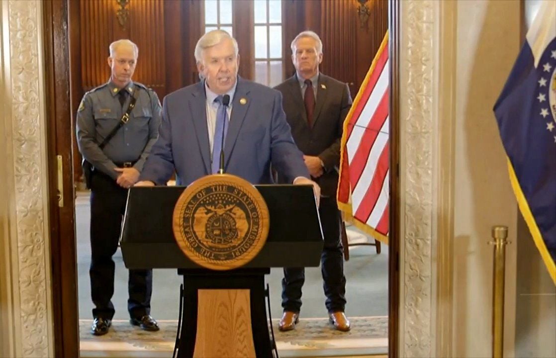 Gov. Mike Parson press conference