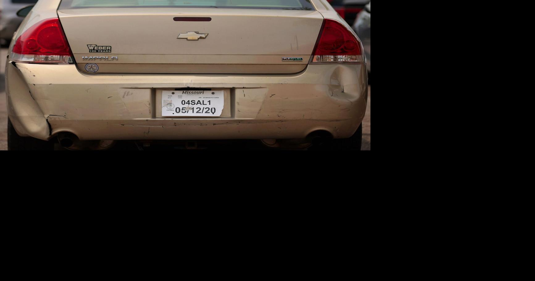 Expired Missouri temporary tags