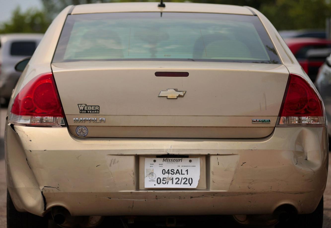 Expired Missouri temporary tags