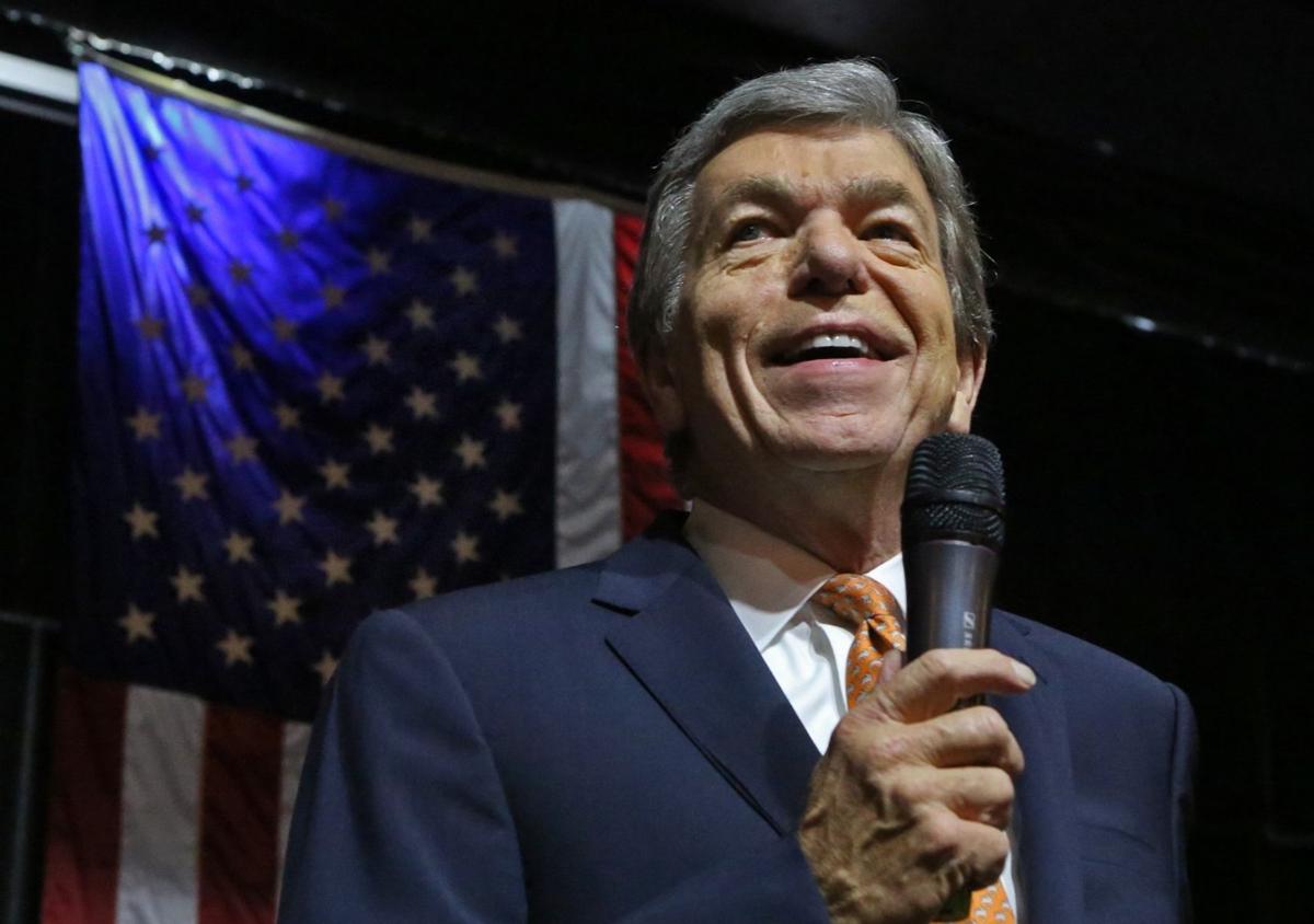 Blunt watch party in Springfield celebrating
