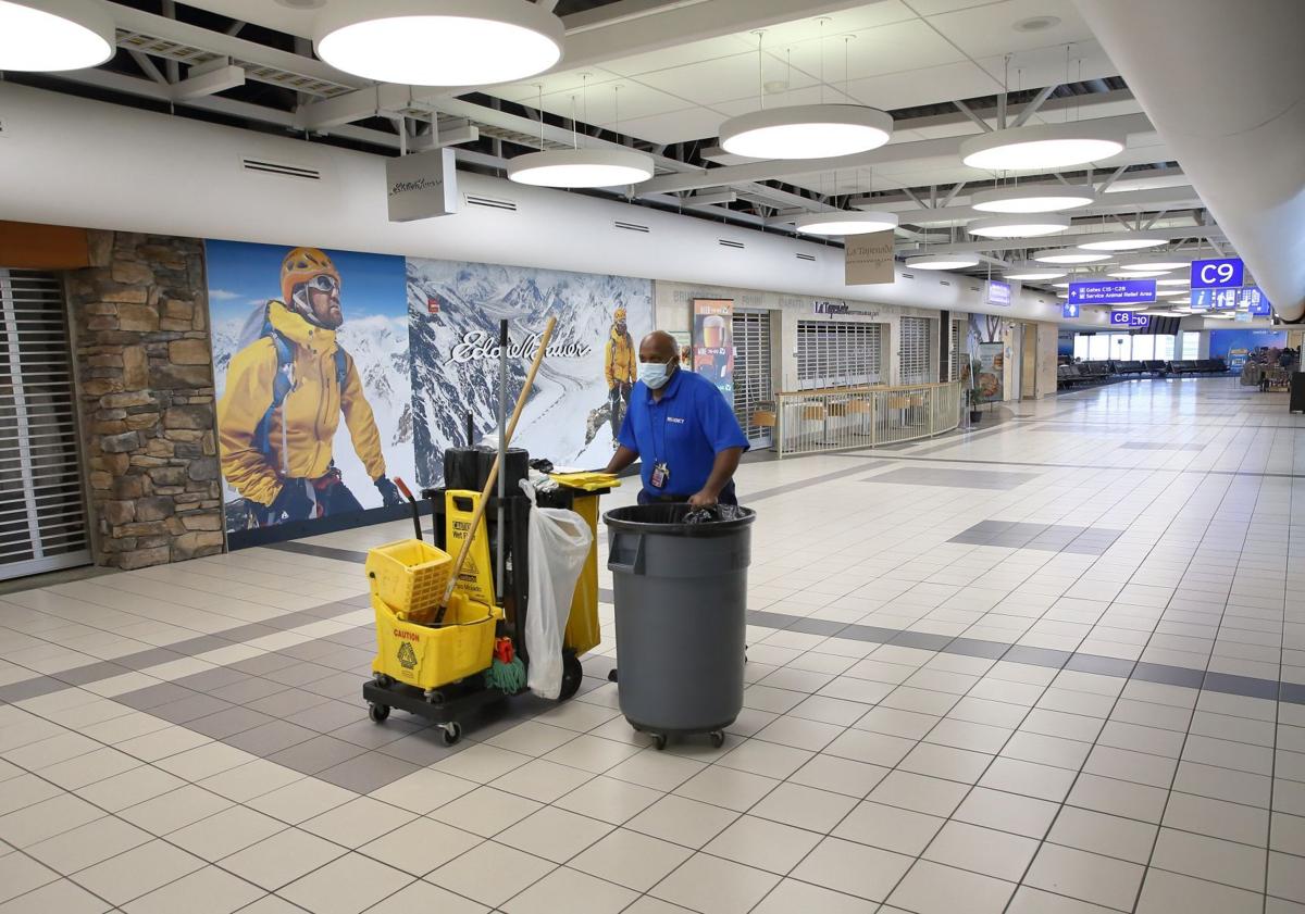 Coronavirus slows ѿý Lambert International Airport