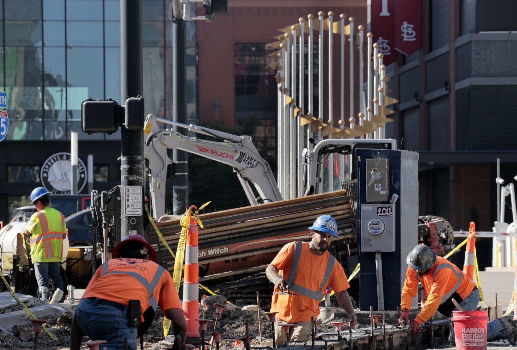 Seventh Street beautification project underway in downtown St. Louis