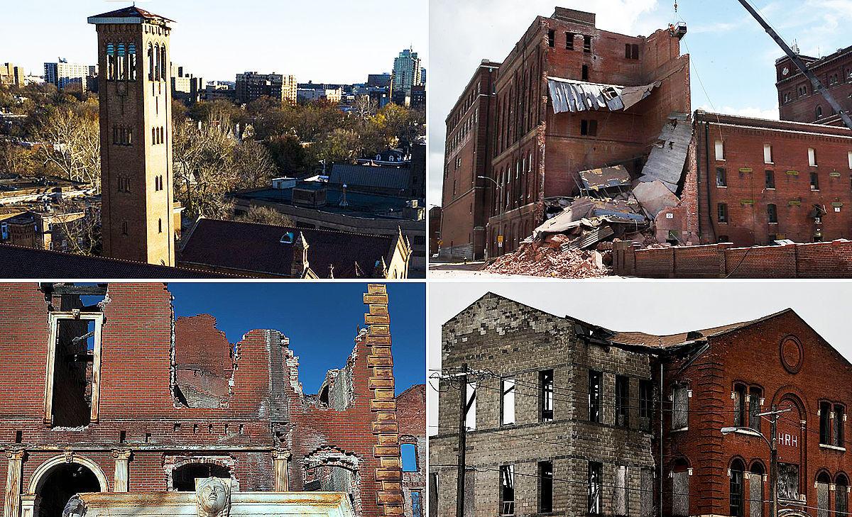 Historic structures that have been neglected