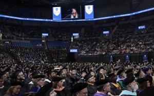 SLU commencement ceremony highligted with speech by director James Gunn