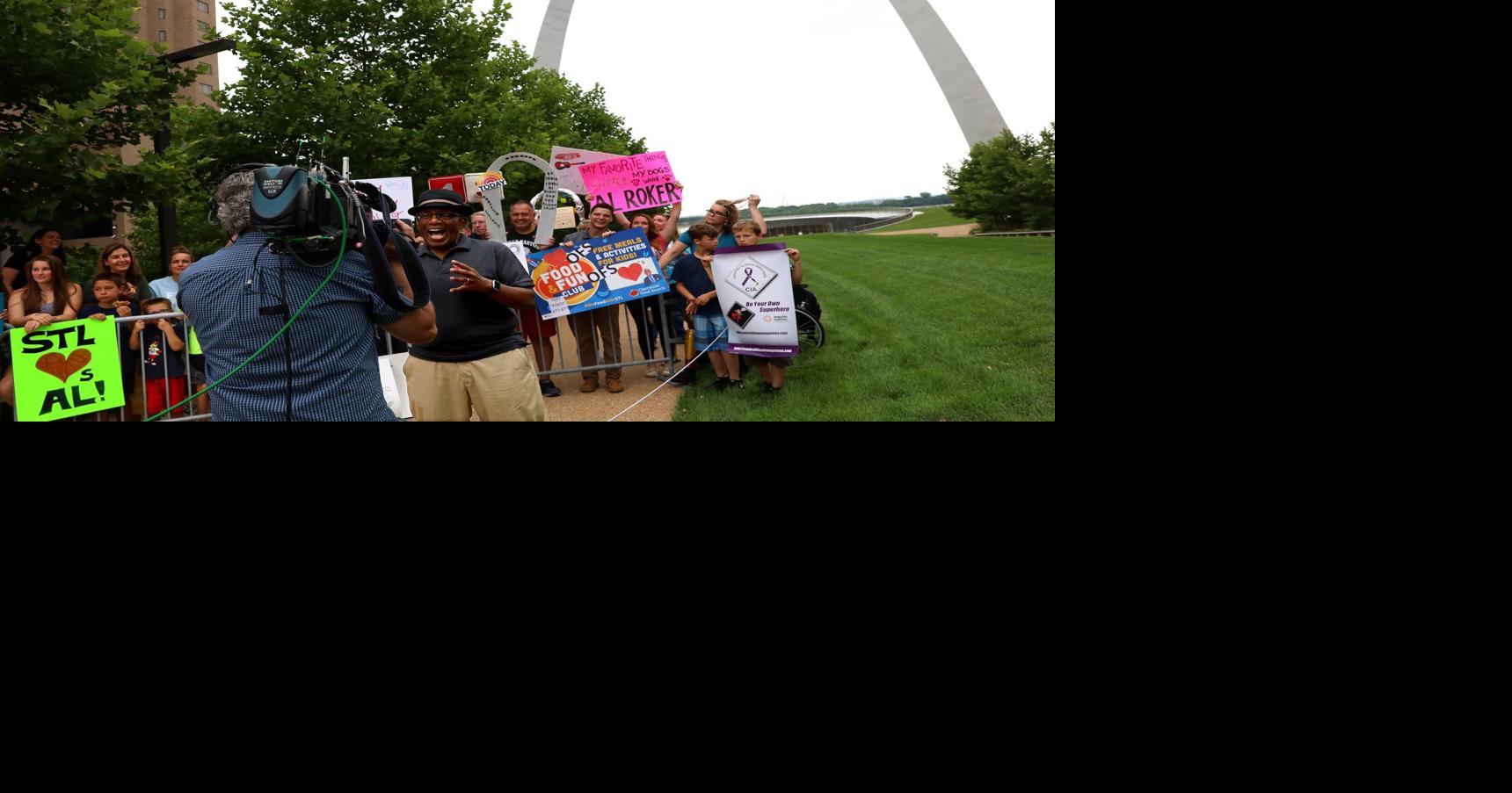 At the Arch, Al Roker and 'Today' show pay a visit