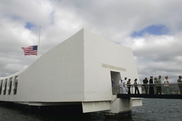 Archivists here work to preserve personnel files from battleship Arizona