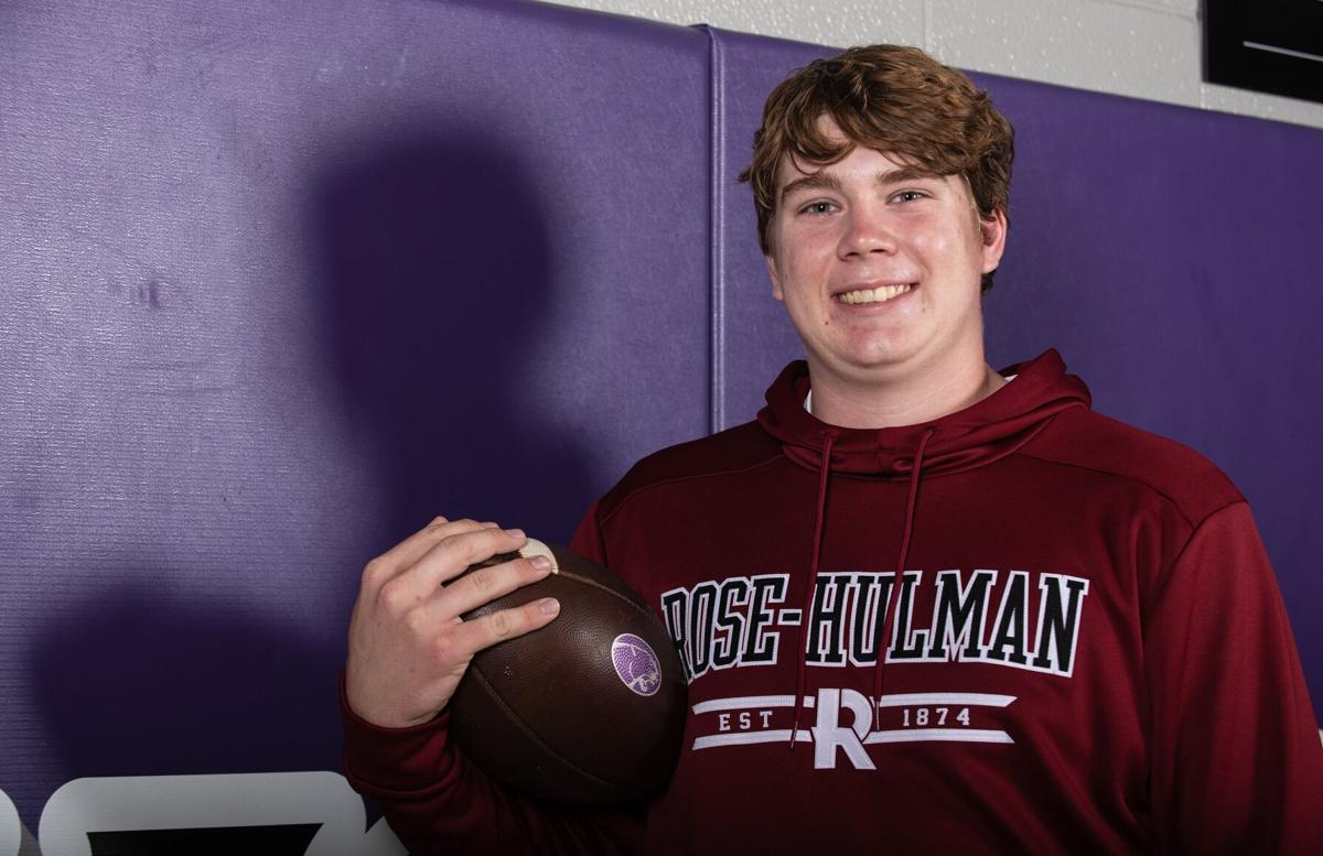 Breese Central senior Anthony Huegen