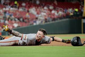 Cardinals play Giants