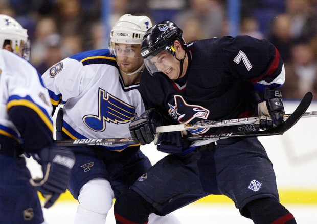 12 years ago today, Blues offensive juggernaut Pavol Demitra lost his life  in a plane crash. He was 36 years old. : r/stlouisblues