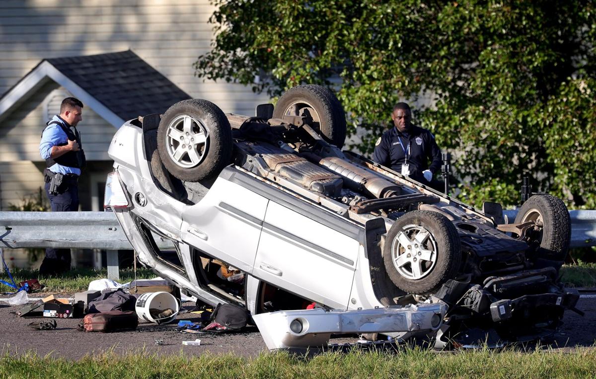 Fatal accdient on Interstate 55 South Weber Road exit ramp