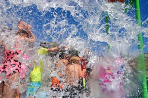 Kinetic Park’s new splash play area opens