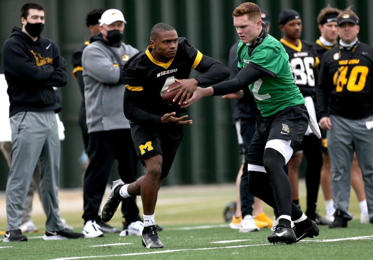 First Practice at Mizzou Football Spring Camp