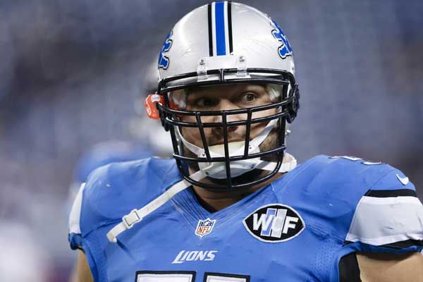 Detroit Lions' Dominic Raiola suspended for Packers showdown