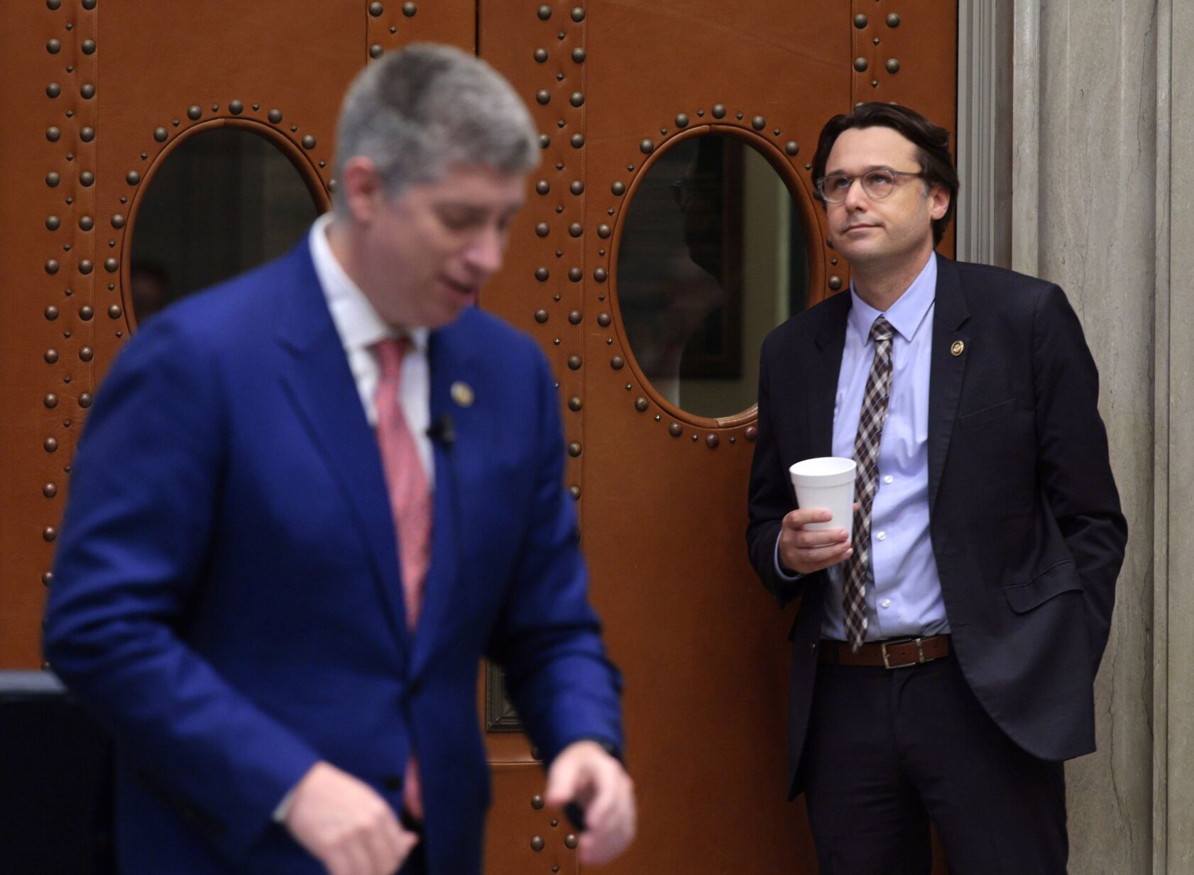 Senate ends abruptly among infighting