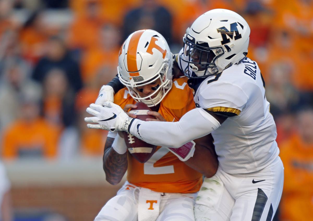 Missouri Tennessee Football
