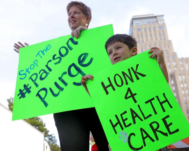 Health care advocates protest Missouri's Medicaid purge
