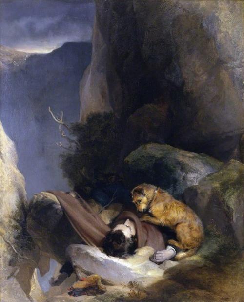 "Attachment" by Sir Edwin Henry Landseer.