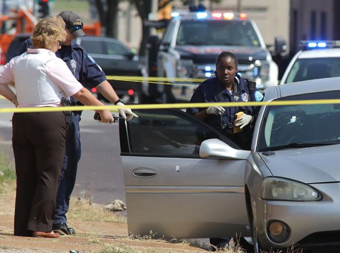 Police respond after two officer shot at 20th and Cass in St. Louis