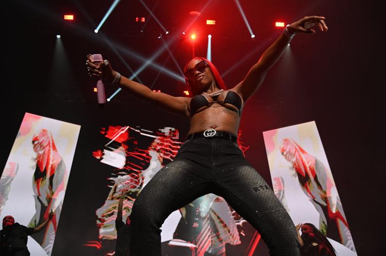 Sexyy Red and Friends Performs at the Enterprise Center