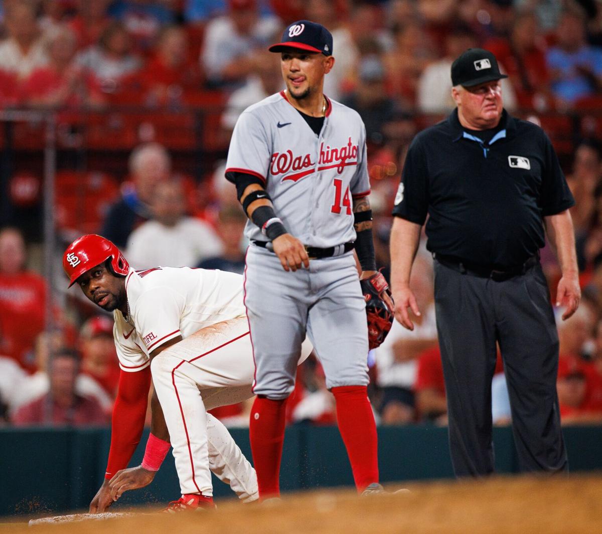 Gorman, Burleson lead Cardinals over Nationals 9-6 for doubleheader split