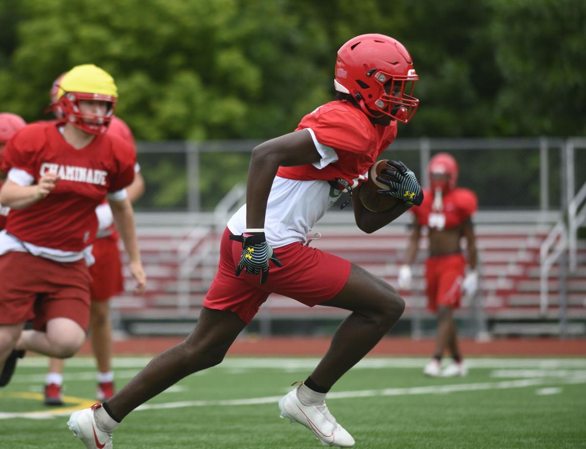Chaminade football practice