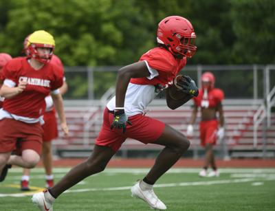 Chaminade football practice