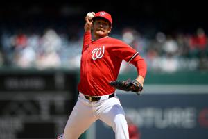 Giants Nationals Baseball