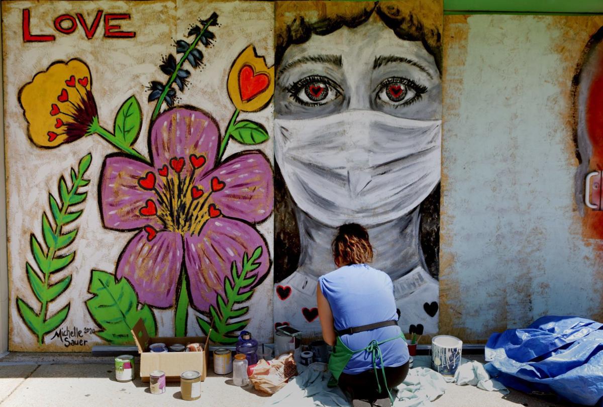 Boarded Up Windows Become Works Of Beauty By St Louis Artists