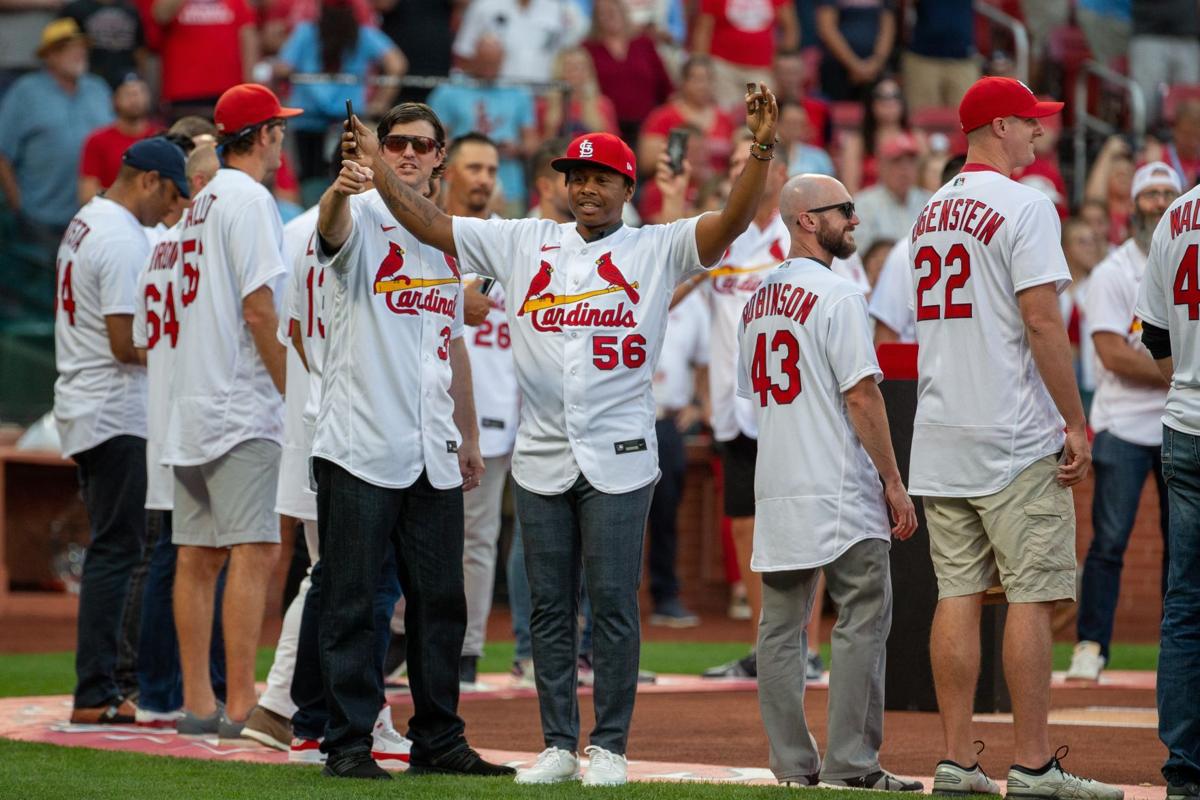 Celebrating the 2011 St Louis Cardinals