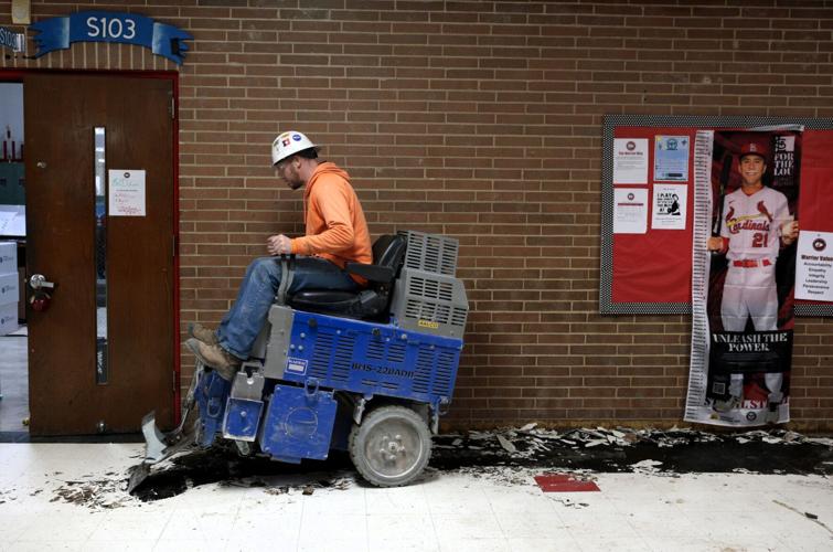 Jennings High School remains closed  as crews continue restoration following ruptured pipe