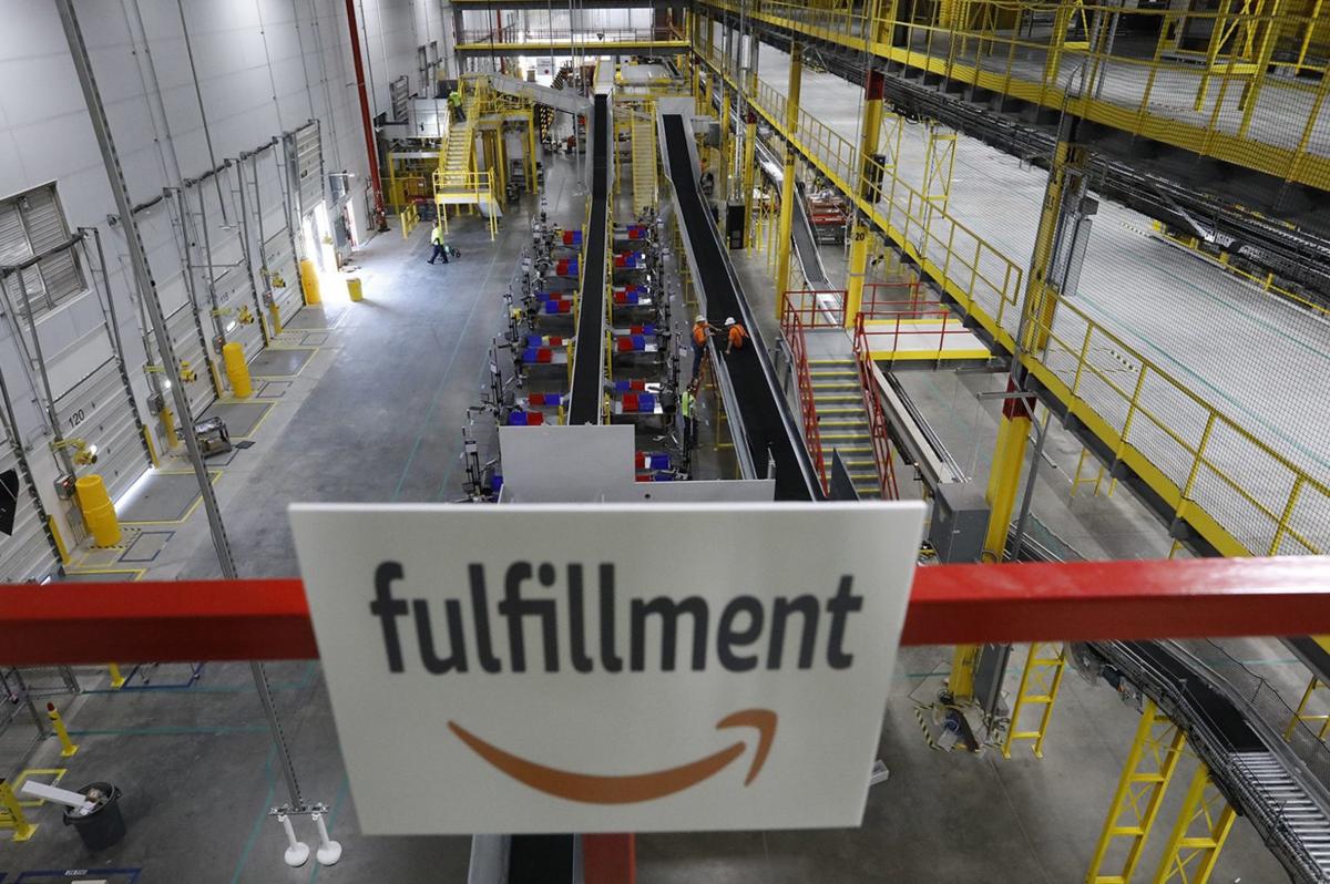 Photos We tour the nearly completed Amazon Fulfillment Center in St