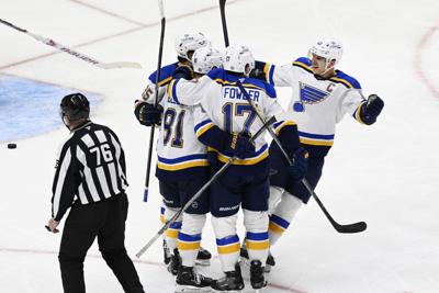 Blues Red Wings Hockey