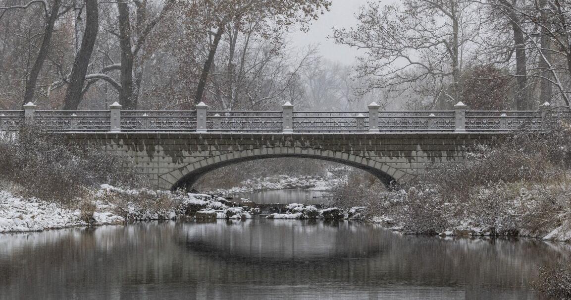The storm was brief but fierce, but only in certain spots.
