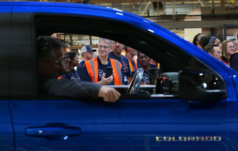 GM rolls out new trucks in Wentzville