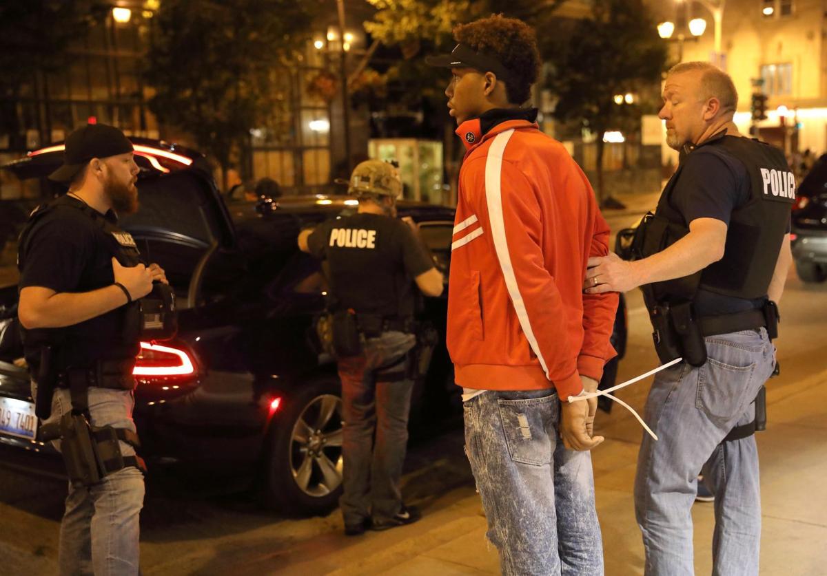 Downtown St. Louis protest turns destructive