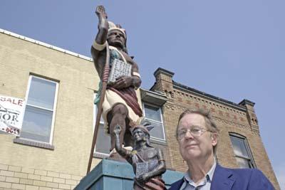 Cherokee Street sculptor is his own worst critic