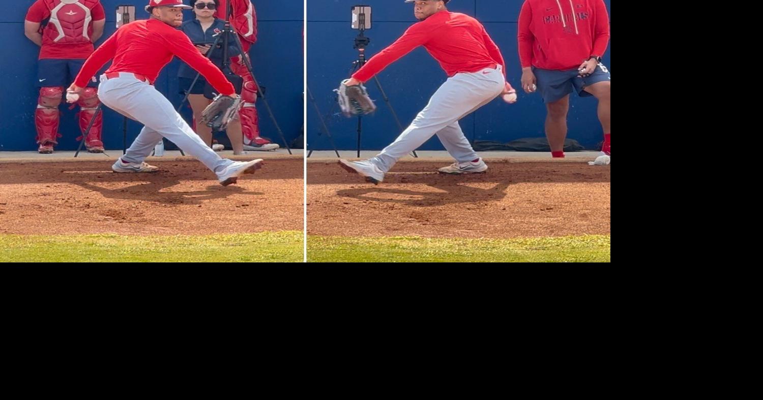 Cijntje, who pitches both right- and left-handed, threw his first bullpen Tuesday from both sides. And Cardinals have time to see what's possible from prospect.