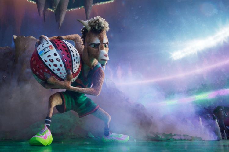 Review: Stephen Curry's animated basketball movie 'GOAT' is a disappointing air ball