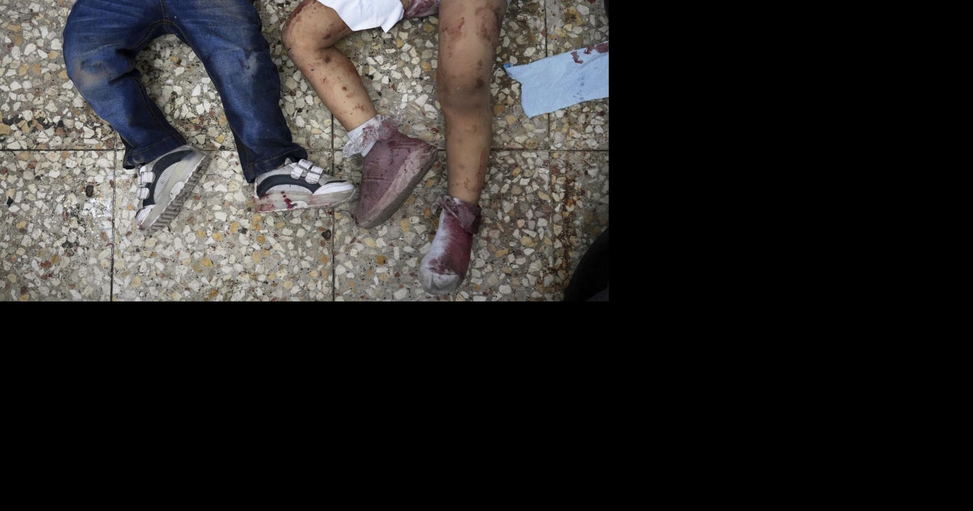 Israeli strike kills 15 people, including 10 kids, waiting for help outside a medical clinic