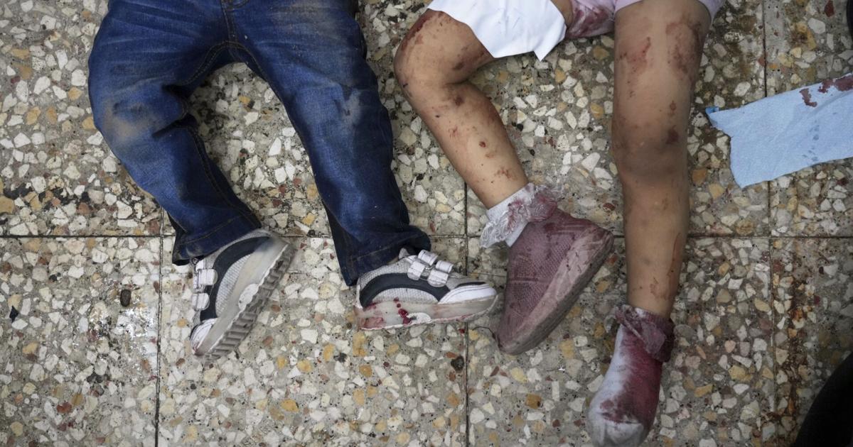 Israeli strike kills 15 people, including 10 kids, waiting for help outside a medical clinic