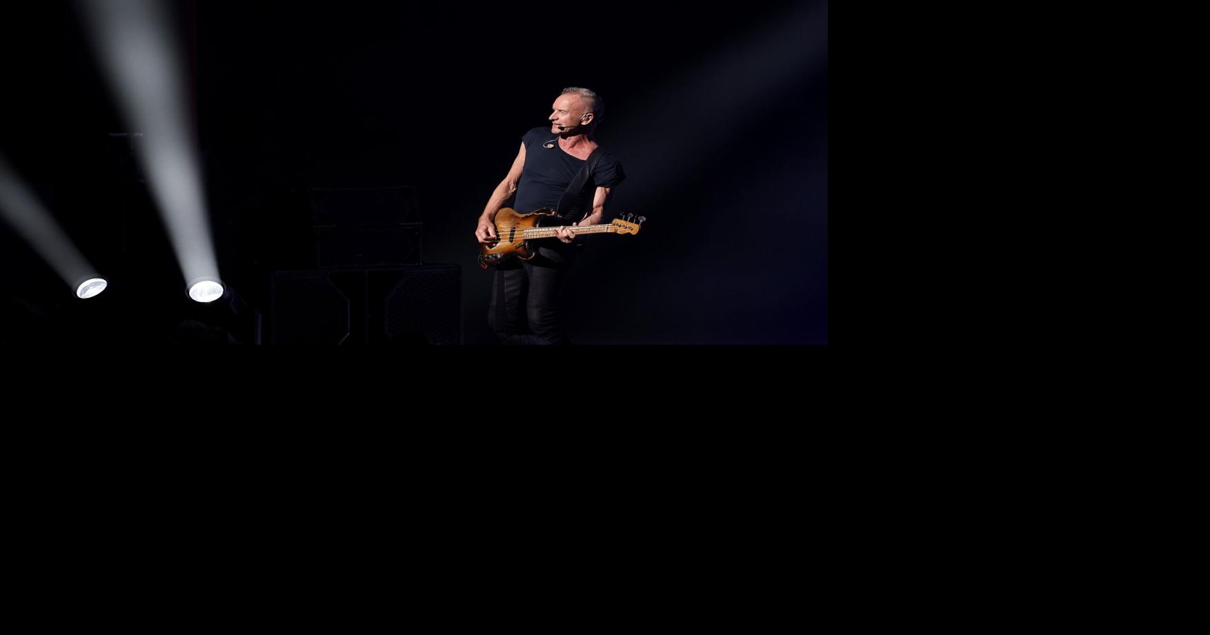 Sting shines in stripped-down St. Louis concert