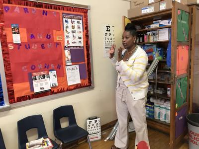 four hospital nurses switch