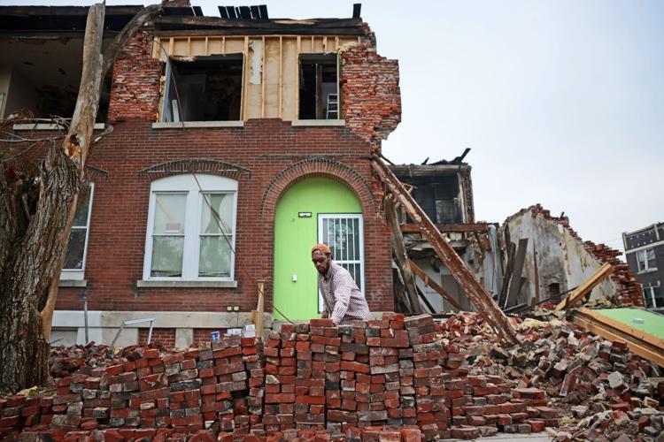 Fate of bricks felled from May 16 tornado in question