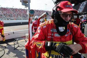 Racers compete in the Enjoy Illinois 300 NASCAR Cup Series at the World Wide Technology Raceway