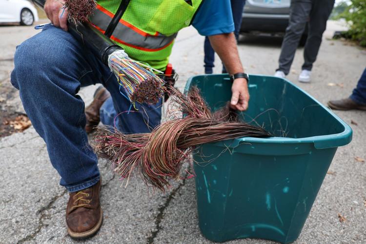 AT&T faces copper wire theft problems
