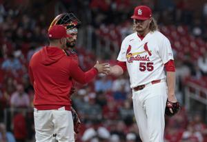 The St. Louis Cardinals return to Busch Stadium to play the Arizona Diamondbacks