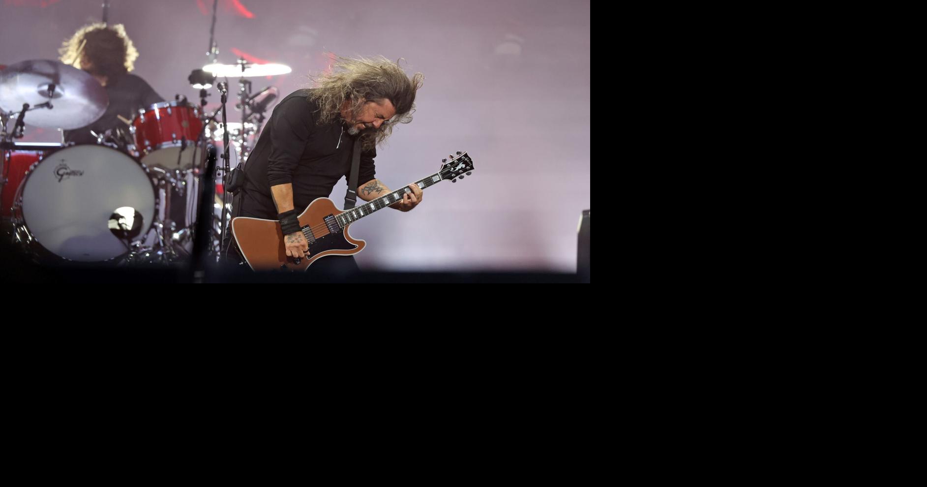Foo Fighters join AC/DC for St. Louis show. 'Literally a dream come true,' Dave Grohl says