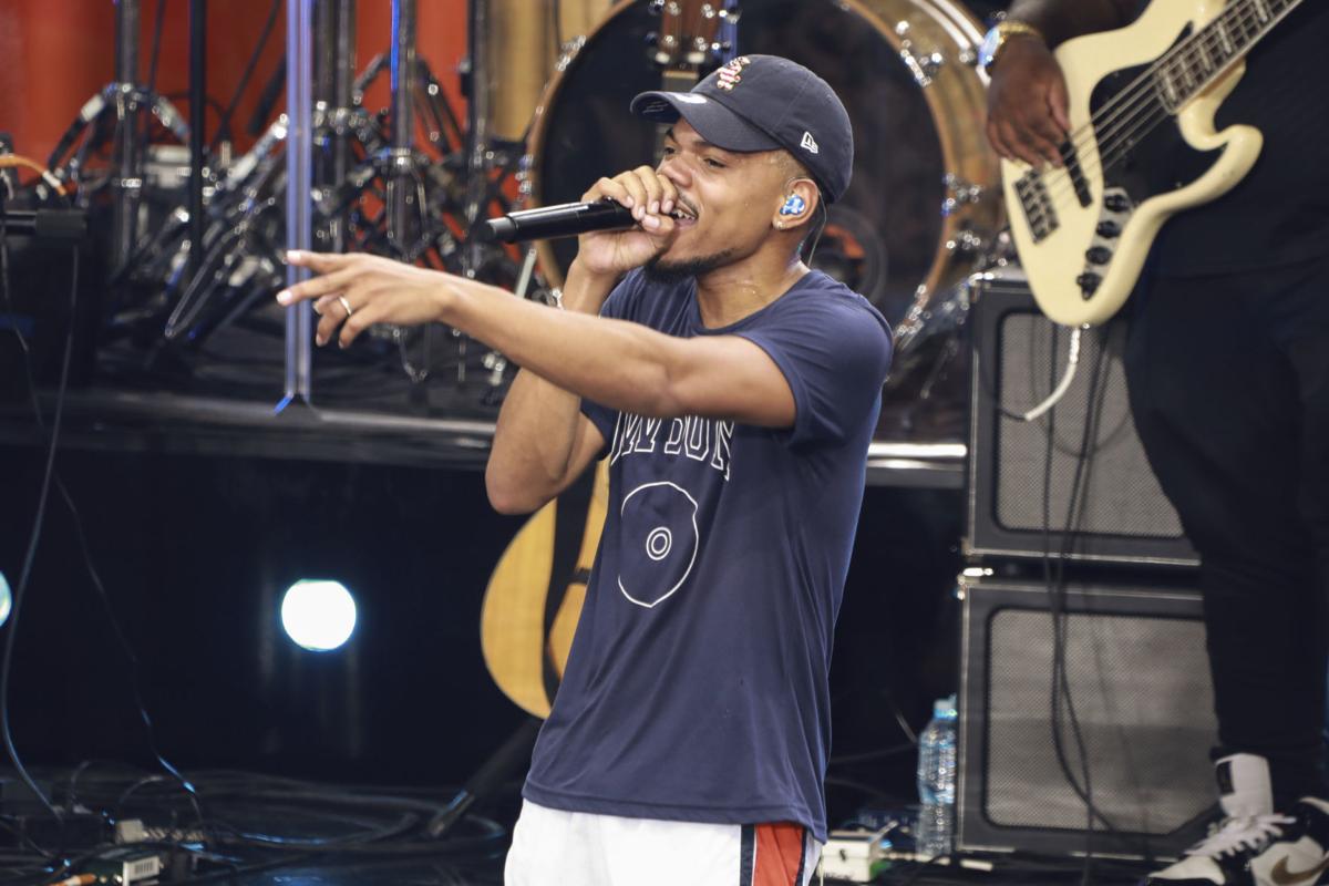Chance The Rapper Performs on ABC's "Good Morning America"